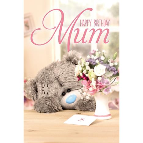 3D Holographic Mum Bear With Flowers Me to You Bear Birthday Card  £4.25
