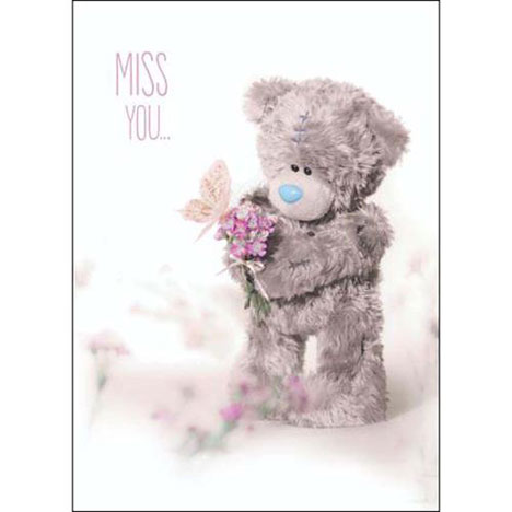 Miss You Photo Finish Me to You Bear Card  £1.79