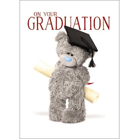 3D Holographic Graduation Me to You Bear Card  £2.69