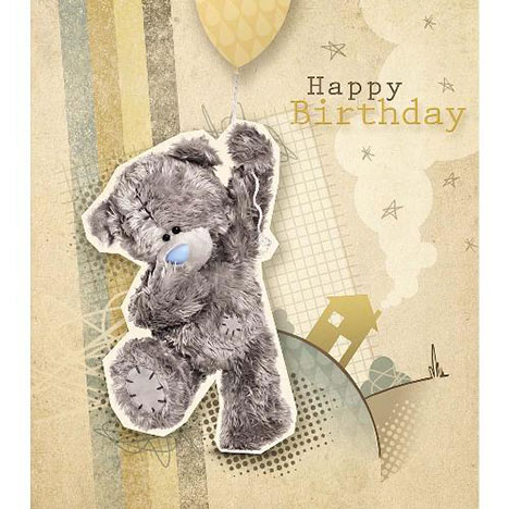 Tatty Teddy Holding Balloon Me to You Bear Birthday Card  £1.89