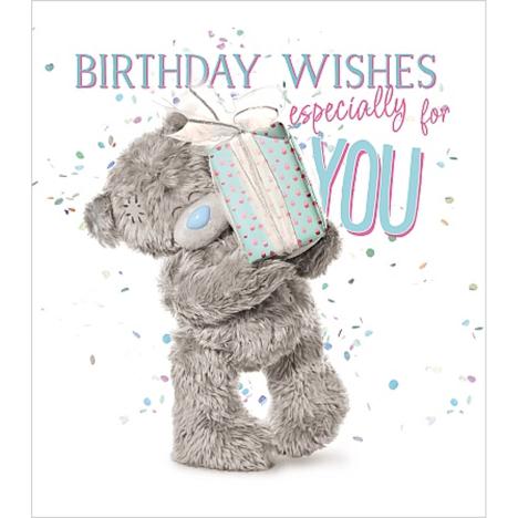 Birthday Wishes Photo Finish Me to You Bear Card  £1.89