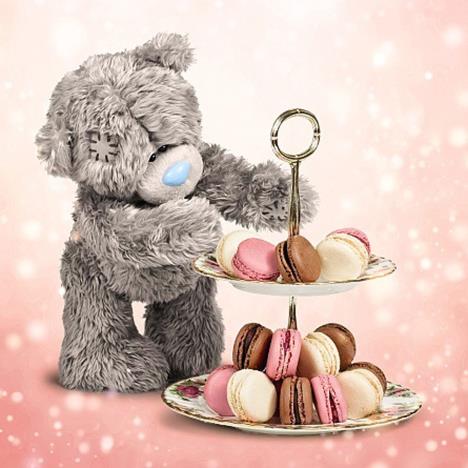3D Holographic Bear And Cakes Me to You Birthday Card  £2.99