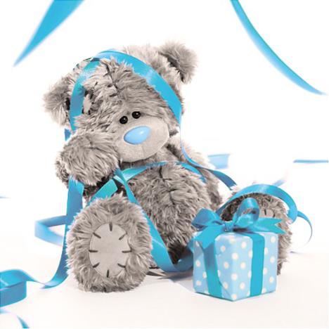 3D Holographic Streamers Me to You Bear Birthday Card  £3.59