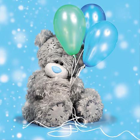 3D Holographic With Balloons Me To You Bear Birthday Card  £3.59