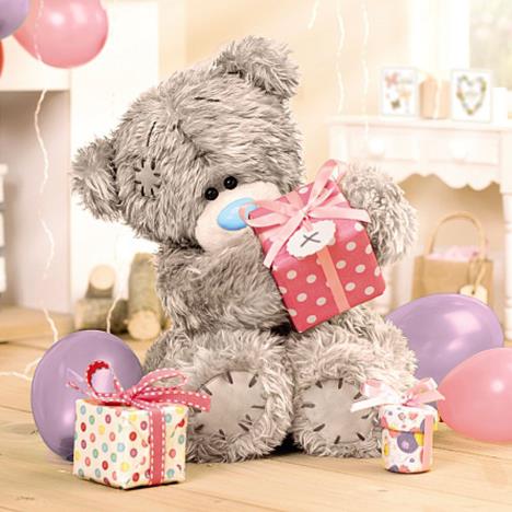 3D Holographic With Presents Me To You Bear Birthday Card  £3.59