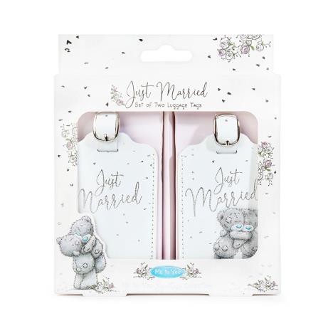Just Married Me to You Bear Luggage Tags Wedding Gift Set  £9.99