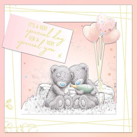 A Very Special Day Handmade Me to You Bear Birthday Card  £3.99
