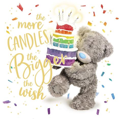 3D Holographic Birthday Cake Me to You Bear Card  £2.69