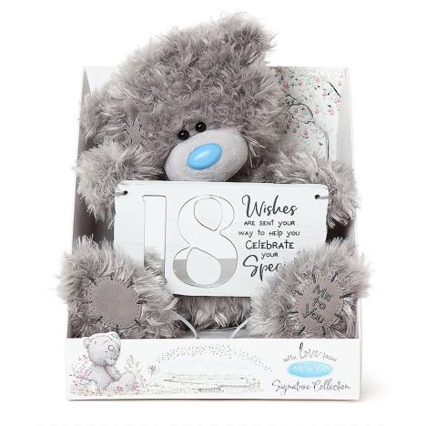 9" Holding 18th Birthday Plaque Me to You Bear  £20.00