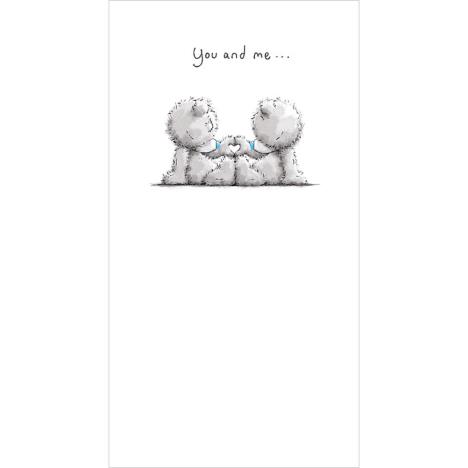 You And Me Me To You Bear Card  £2.19