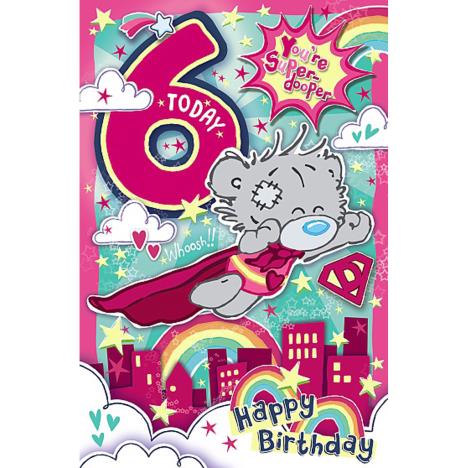 My Dinky 6 Today Me to You Bear 6th Birthday Card  £1.89