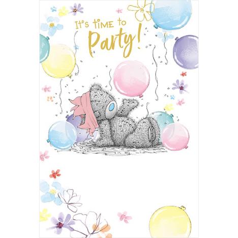 Time To Party Me to You Bear Birthday Card  £2.49