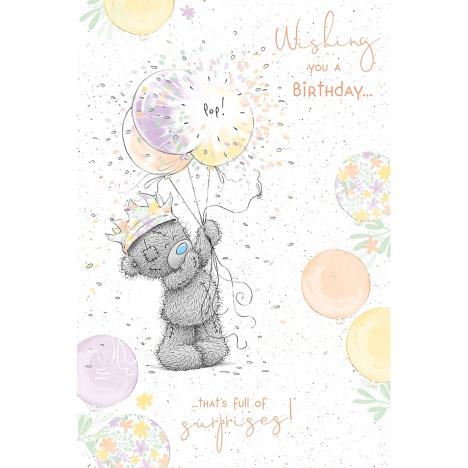 Birthday Balloons Me to You Bear Birthday Card  £2.49