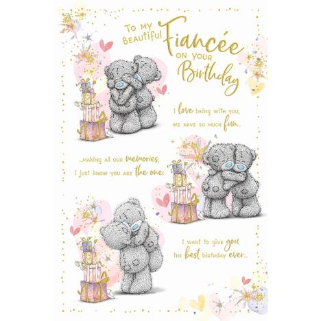 Beautiful Fiancée Me to You Bear Birthday Card  £3.59