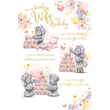 Lovely Wife Me to You Bear Birthday Card  £3.59