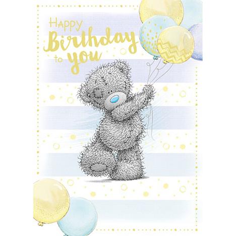 Bouquet of Balloons Me to You Bear Birthday Card  £1.79