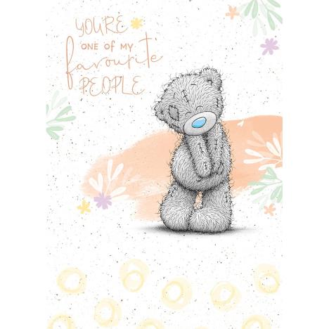My Favourite Me to You Bear Card  £1.79