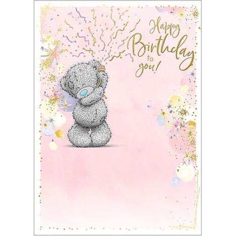 Party Popper Me to You Bear Birthday Card  £1.79