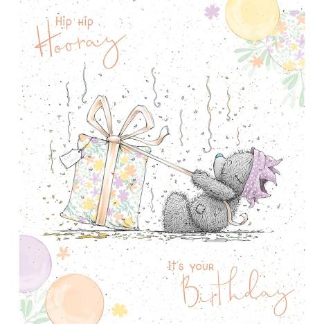 Hip Hip Hooray Me to You Bear Birthday Card  £1.89