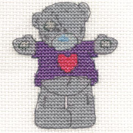Hug Me Me to You Bear Mini Cross Stitch Kit  £2.99