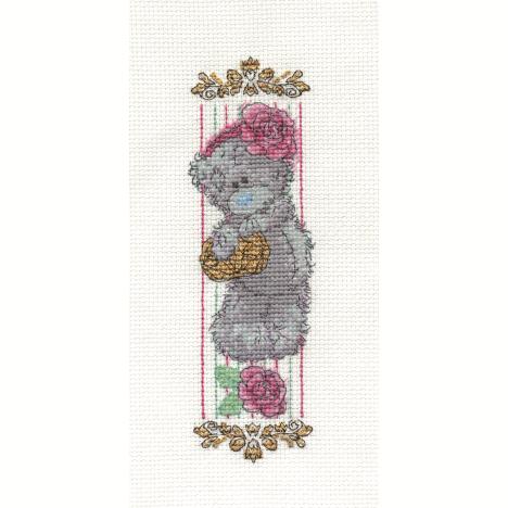 Vintage Rose Bookmark Me to You Bear Cross Stitch Kit  £9.49