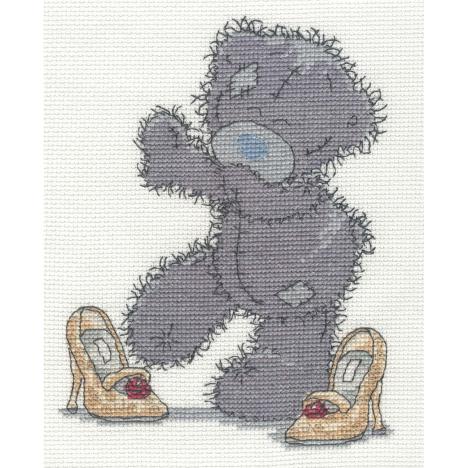 Mums Shoes Me to You Bear Cross Stitch Kit  £16.99