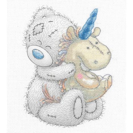 Unicorn Snuggles Me to You Bear Cross Stitch Kit  £17.99