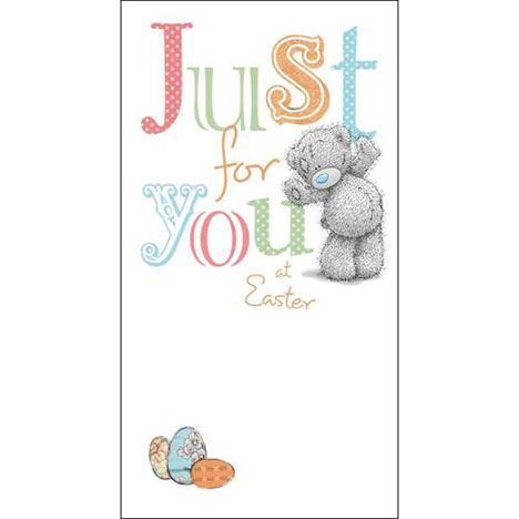 Just For You Me to You Bear Easter Card  £1.89