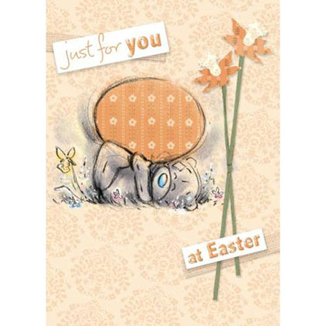 Just For You Sketchbook Me to You Bear Easter Card  £1.69