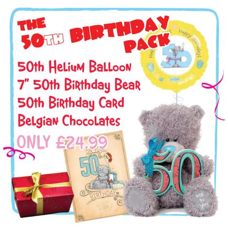 50th Birthday Pack   £24.99