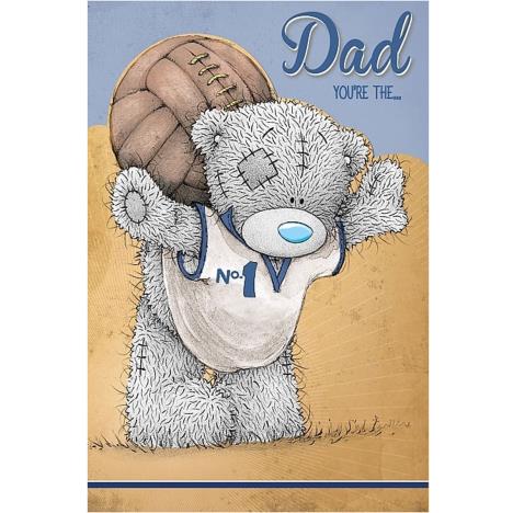 Bear With Football Me to You Bear Fathers Day Card  £3.59