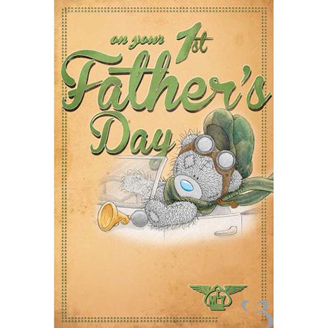 1st Fathers Day Me to You Bear Card  £2.49
