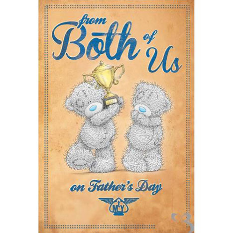 From Both Of Us Me to You Bear Fathers Day Card  £2.49