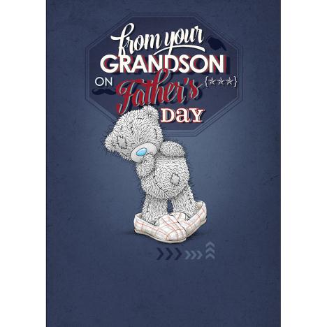 From Your Grandson Me to You Bear Fathers Day Card  £1.79