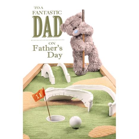 Dad Playing Mini Golf Me to You Bear Fathers Day Card  £2.49