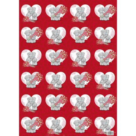 Love Heart Me to You Bear Gift Wrap  £1.00