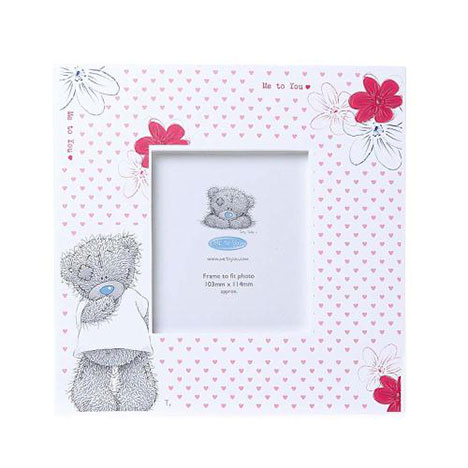 Flowers and Hearts Me to You Bear Photo Frame  £9.99