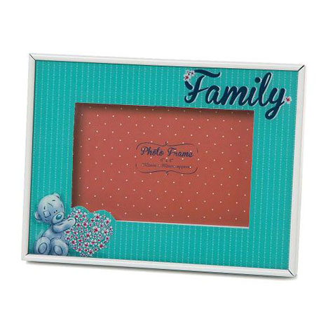 Family Me to You Bear Floral Sketchbook Photo Frame  £10.00