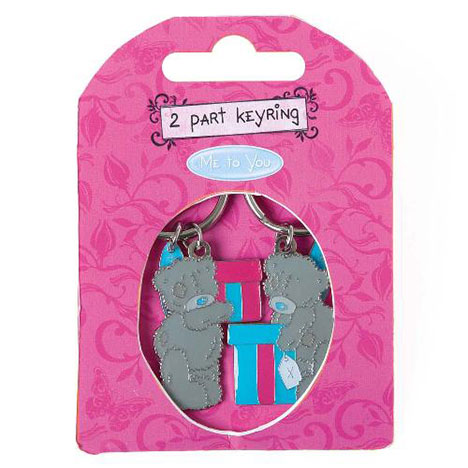 Me to You Bear 2 Part Presents Keyring  £4.50