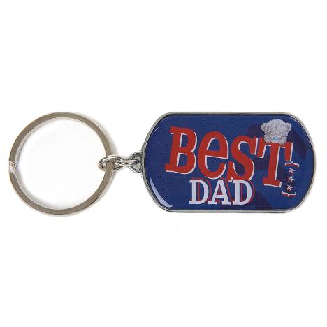 Best Dad Me to You Bear Dog Tag Metal Keyring  £4.00