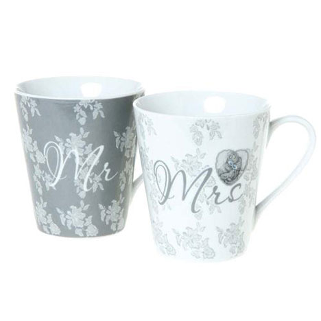 Mr & Mrs Me to You Bear Wedding Mugs  £10.00