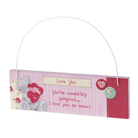 Love You Tatty Teddy Me to You Bear Plaque  £2.99
