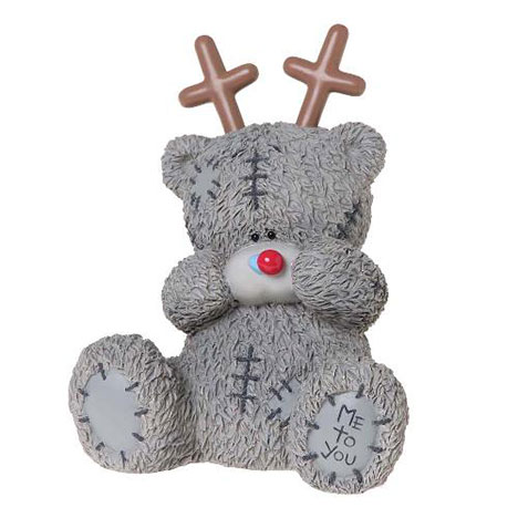 Me to You Bear Christmas Money Box with Reindeer Antlers  £12.99