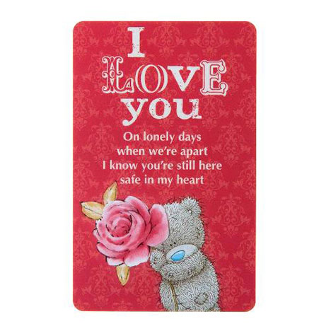 I Love You Me to You Bear Friendship Card   £1.25