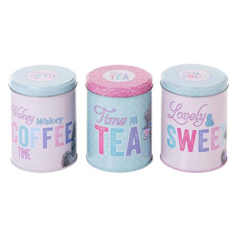 Tea Coffee And Sugar Me to You Bear Storage Tins  £15.00