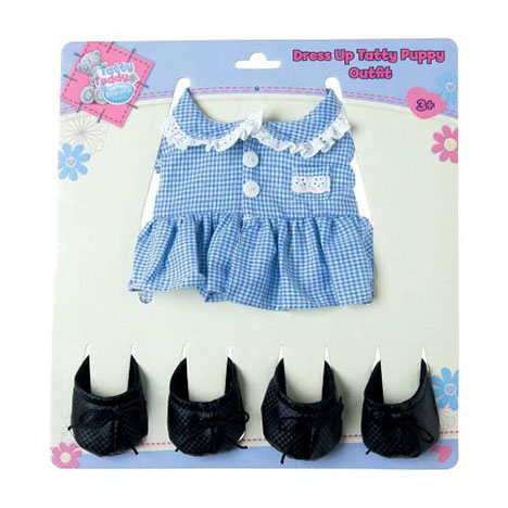 Tatty Puppy Dress Up School Coat And Shoes  £10.00