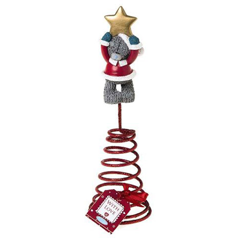 Santa with Star Me to You Bear Christmas Tree Topper  £8.00