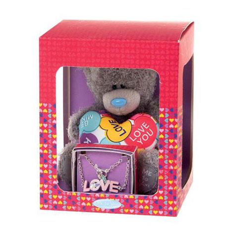 Love Me to You Bear Plush and Bracelet Gift Set  £20.00