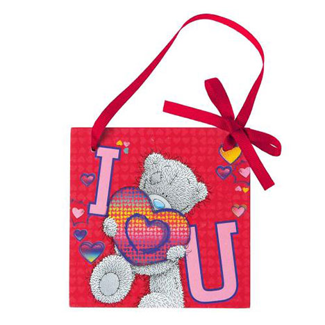 I Love You Me to You Bear Wall Plaque  £3.50