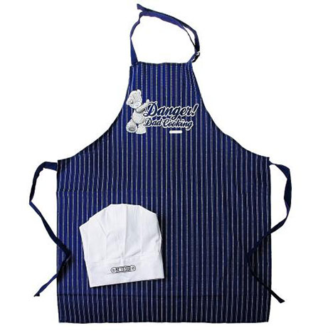 Danger Dad Cooking Me to You Bear Apron and Chefs Hat  £15.00